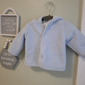 First Impressions Cozy Blue Kids Jacket